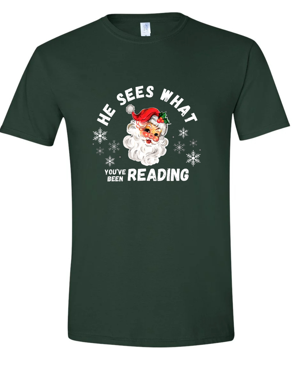 He sees when you been reading