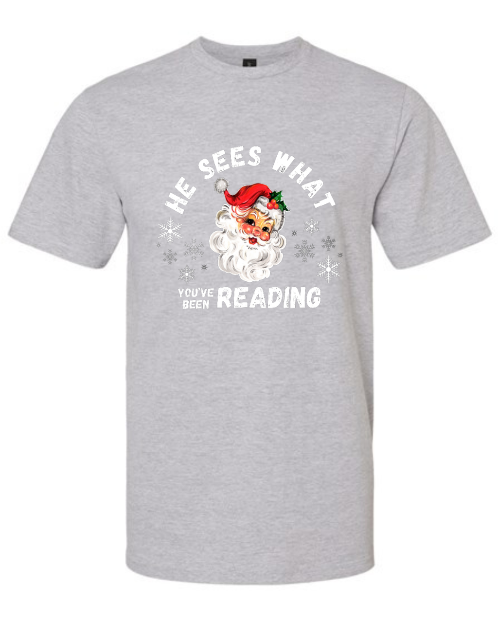 He sees when you been reading