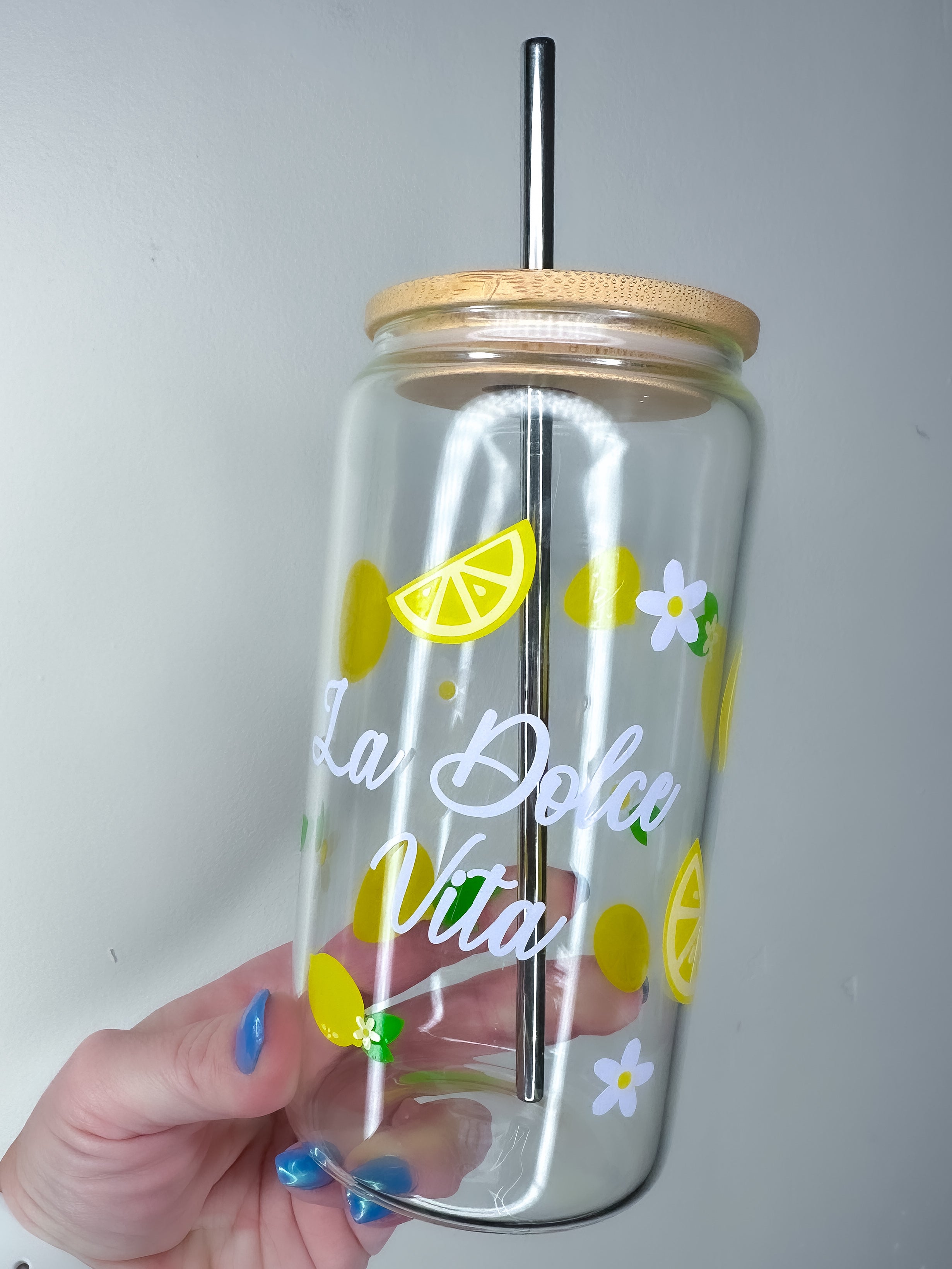 La Dolce Vita, Lemon wrapped, Can Glass