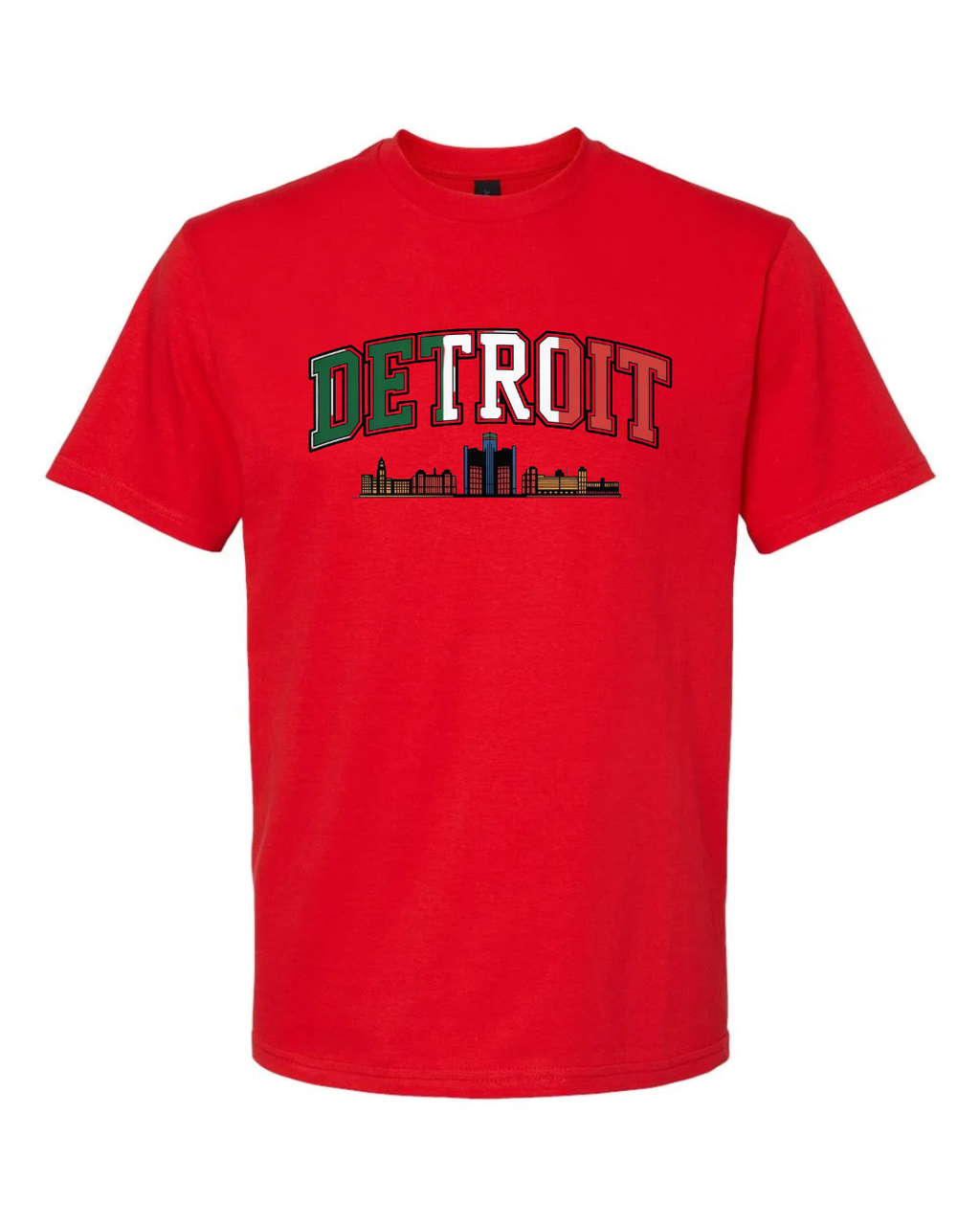 Italian Detroit Skyline