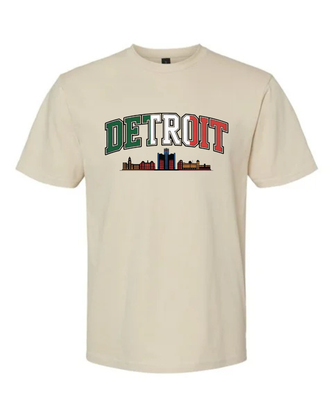 Italian Detroit Skyline