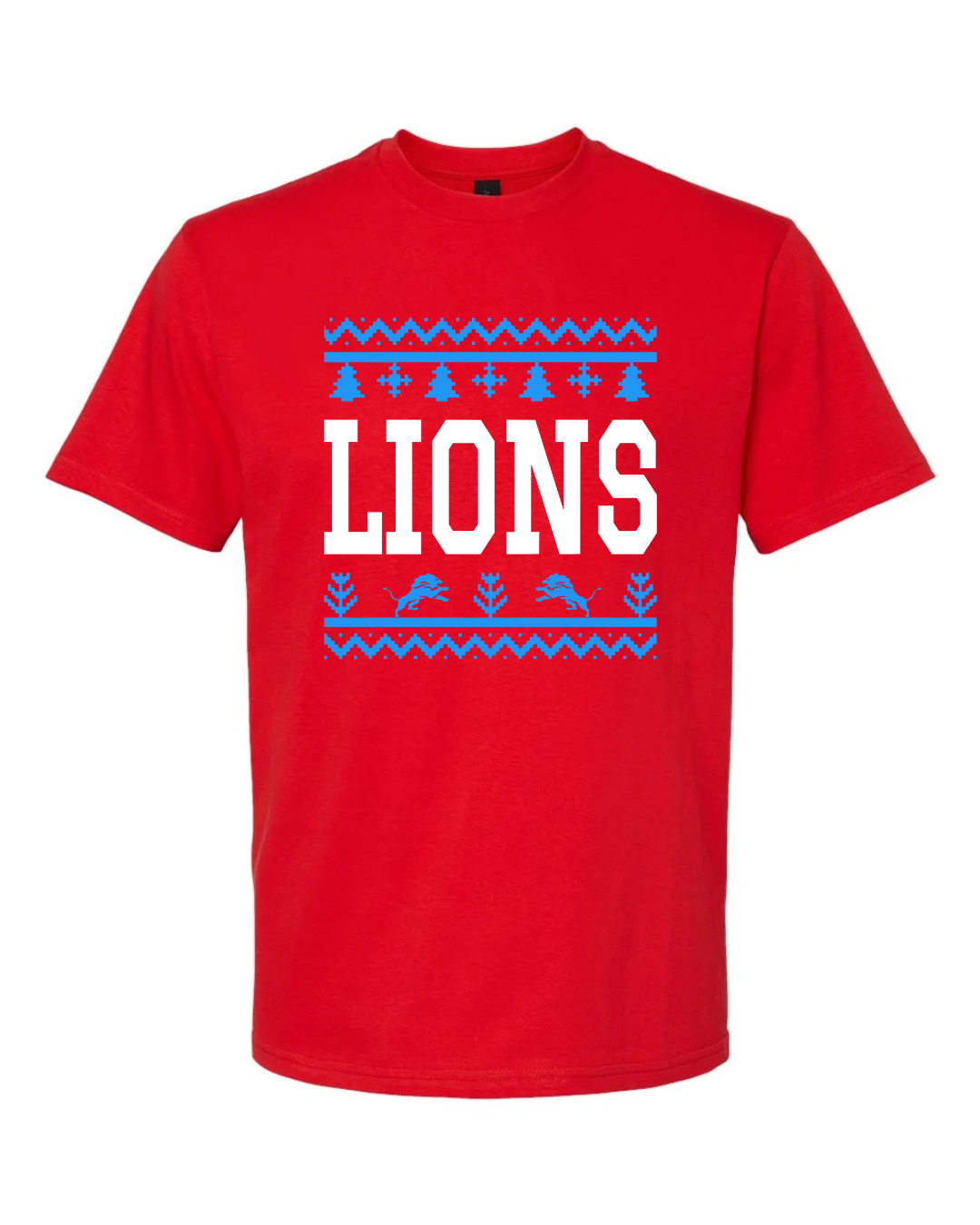 Lion Ugly Sweater T-Shirt
