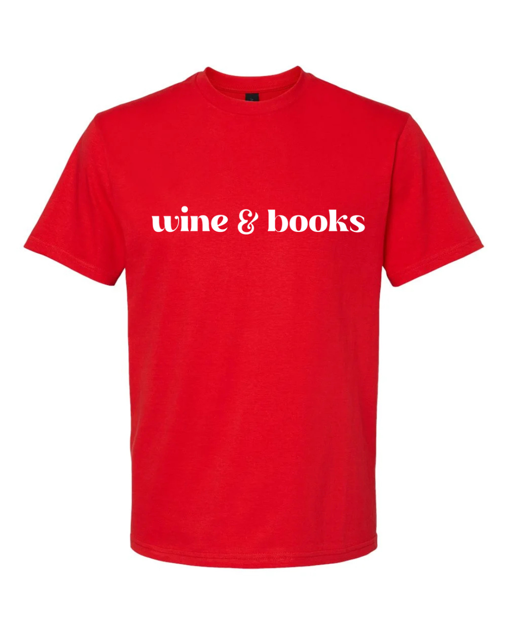 Wine & Books tee