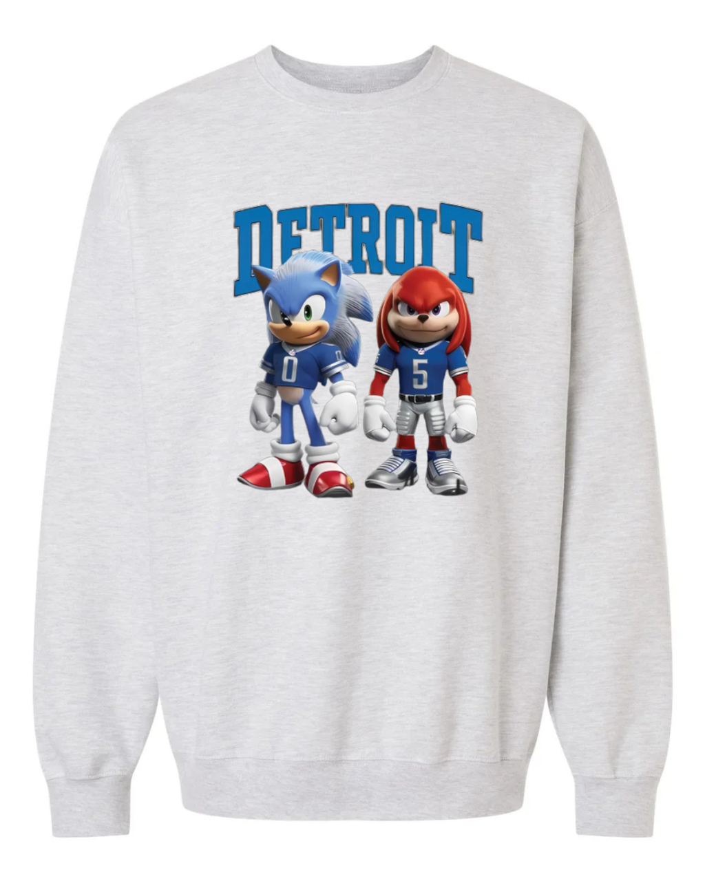 Detroit Lions Sonic & Knuckles Sweatshirt