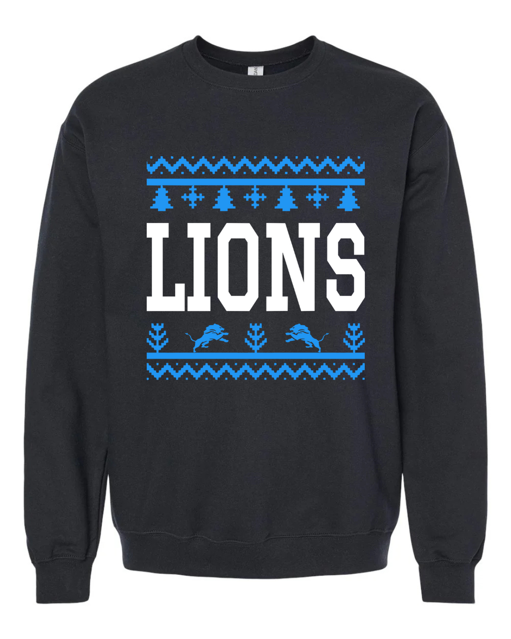 Lion Ugly Sweater Sweatshirt