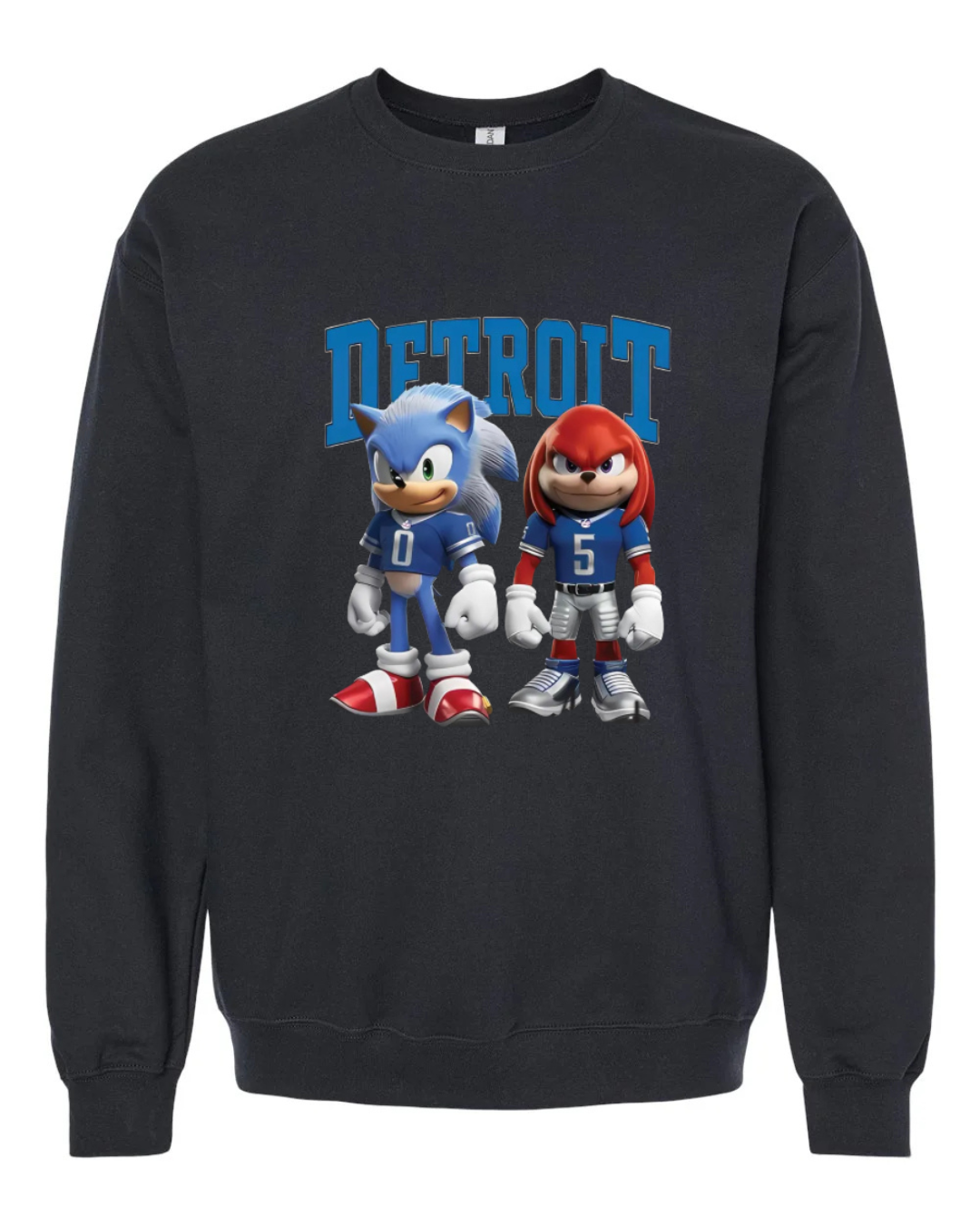 Detroit Lions Sonic & Knuckles Sweatshirt