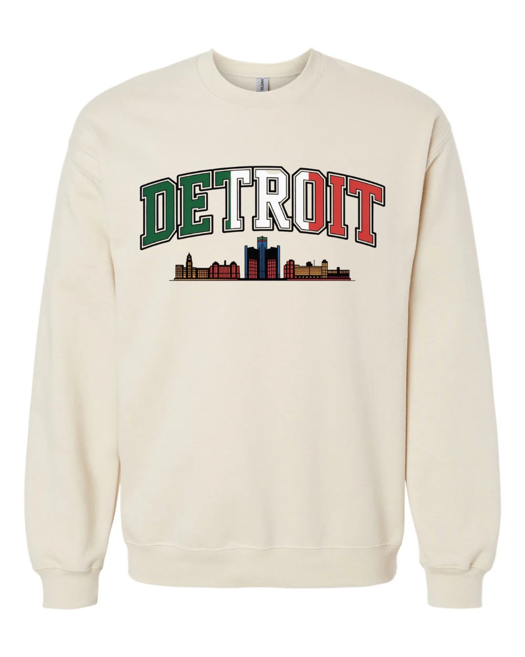 Italian Detroit Skyline