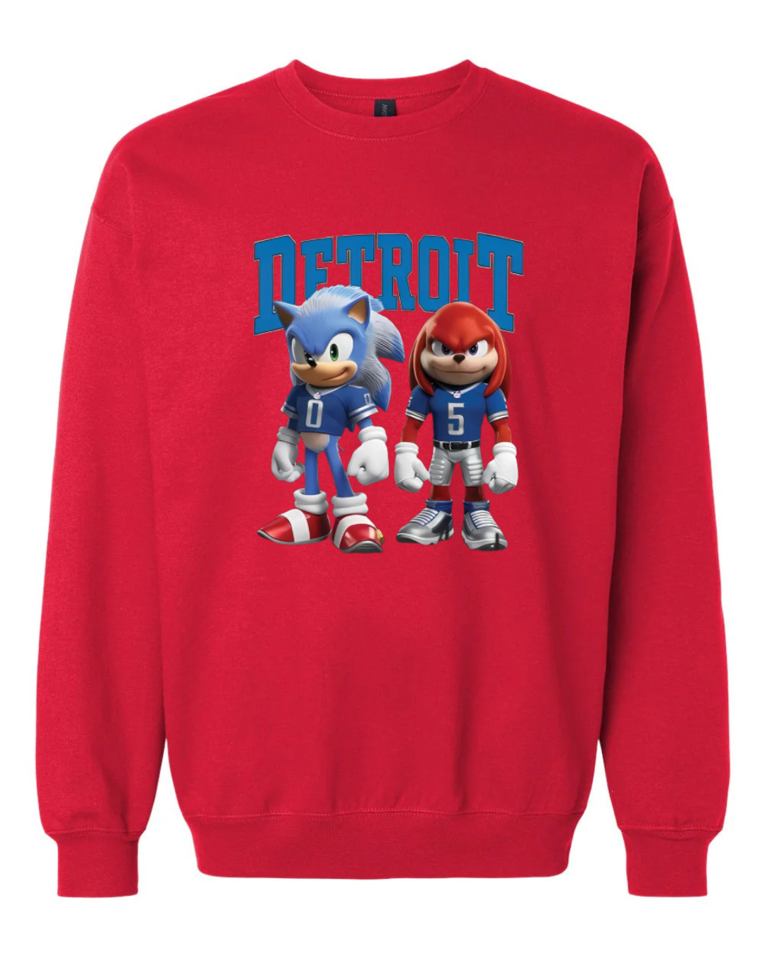 Detroit Lions Sonic & Knuckles Sweatshirt