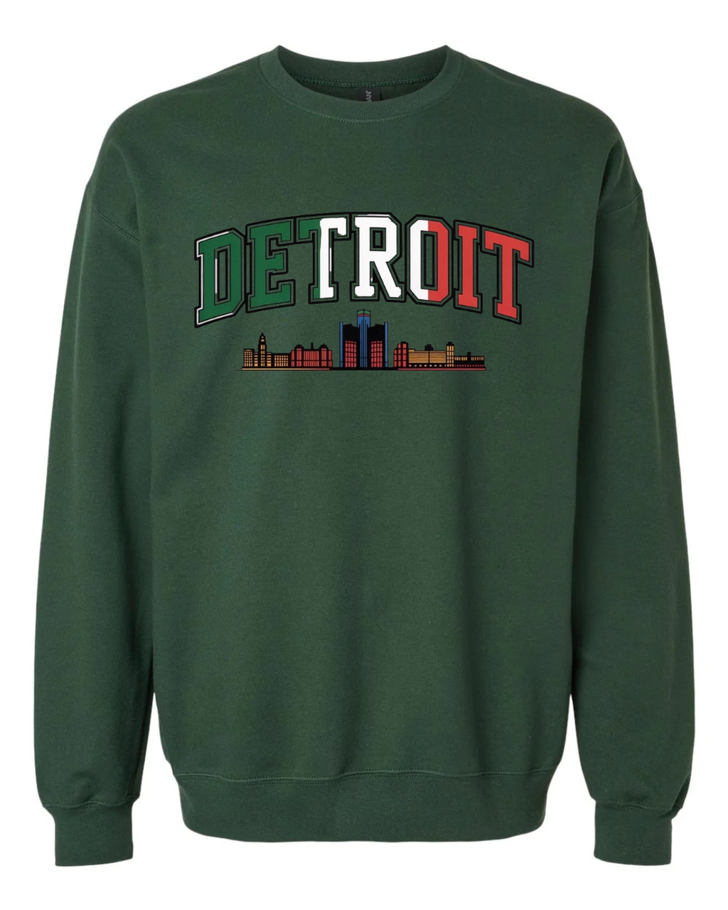 Italian Detroit Skyline