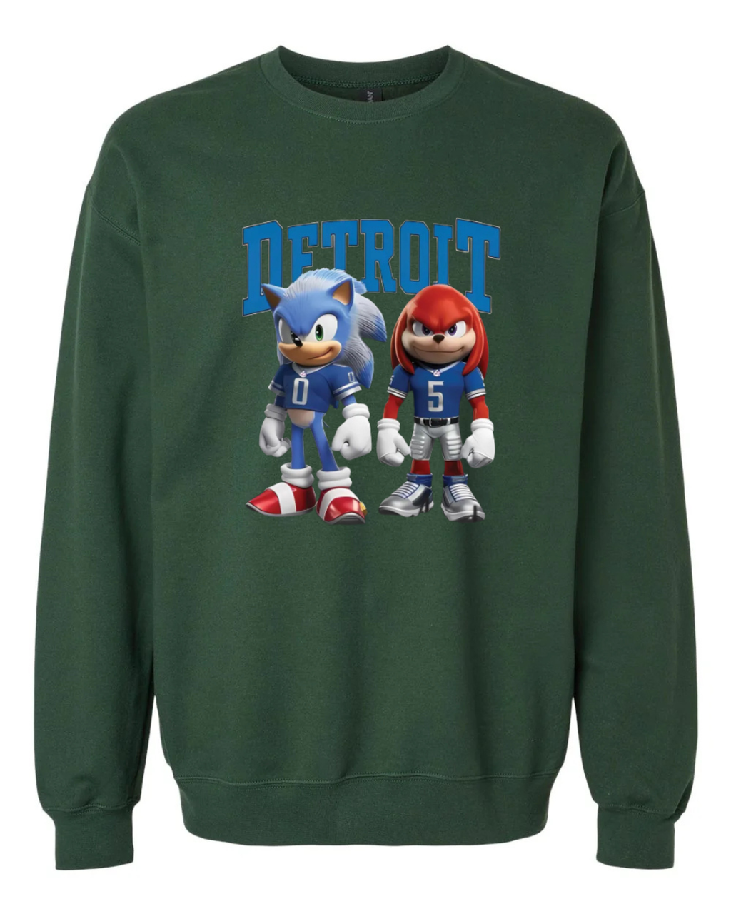 Detroit Lions Sonic & Knuckles Sweatshirt