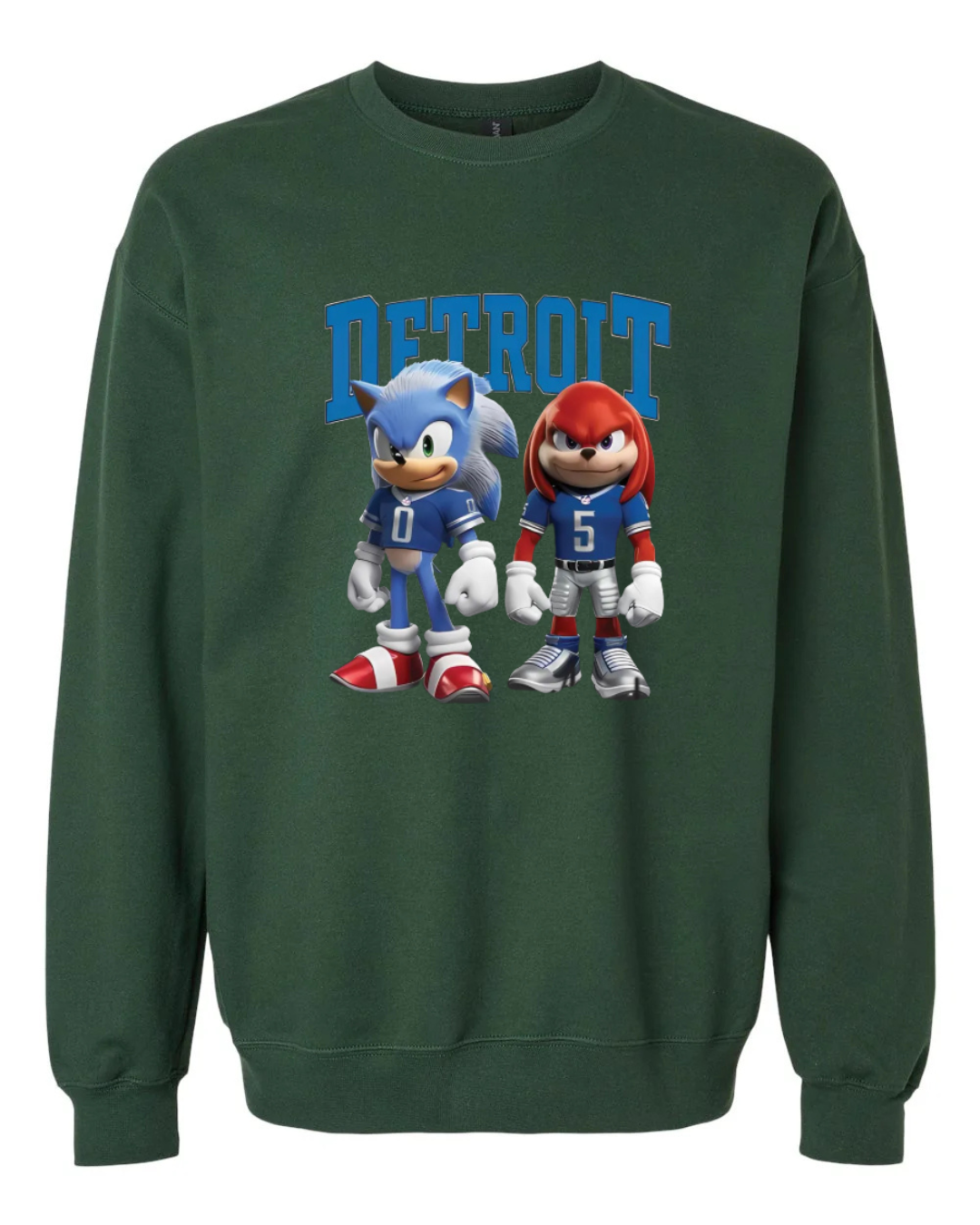 Detroit Lions Sonic & Knuckles Sweatshirt