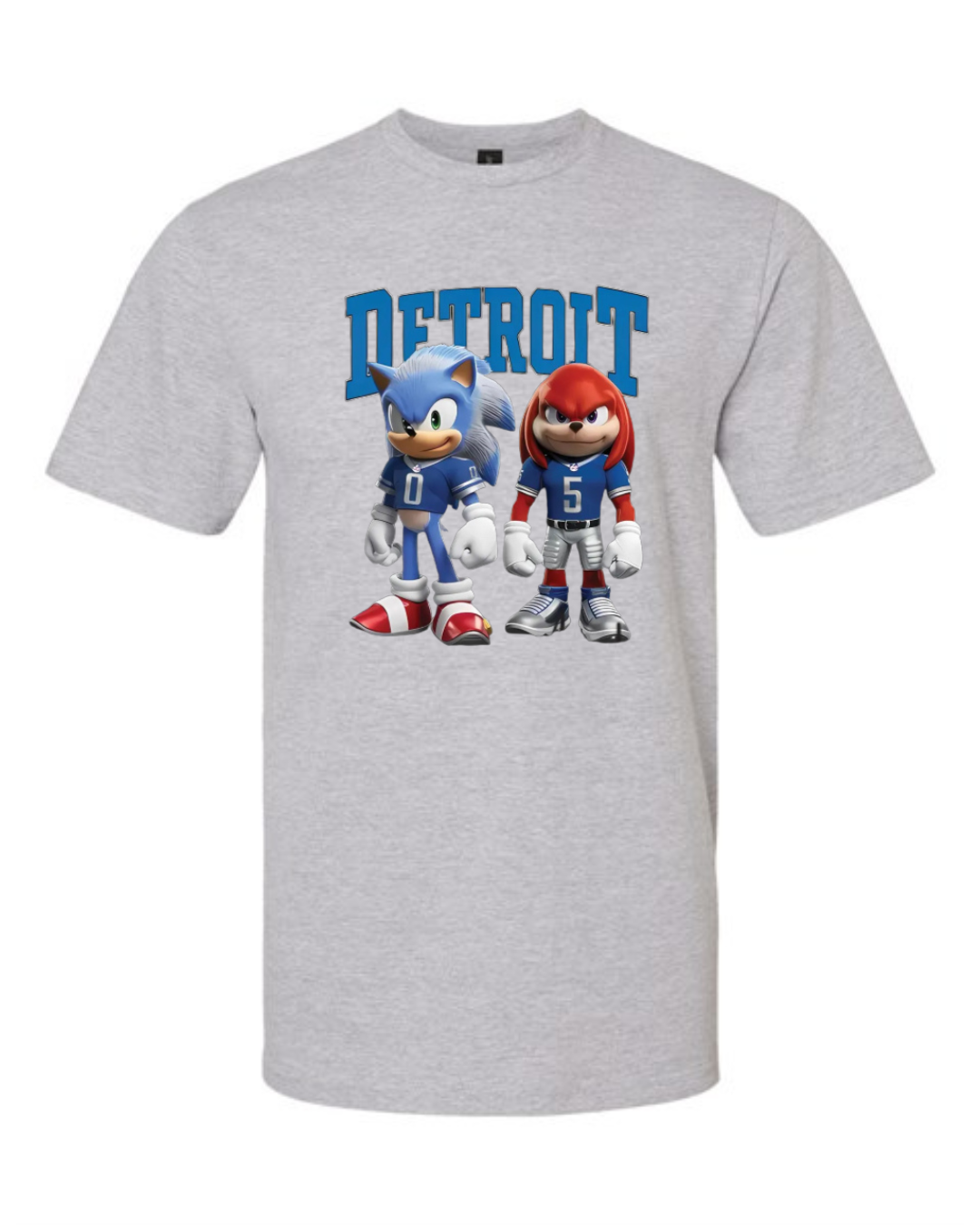 Detroit Lions Sonic & Knuckles T-Shirt