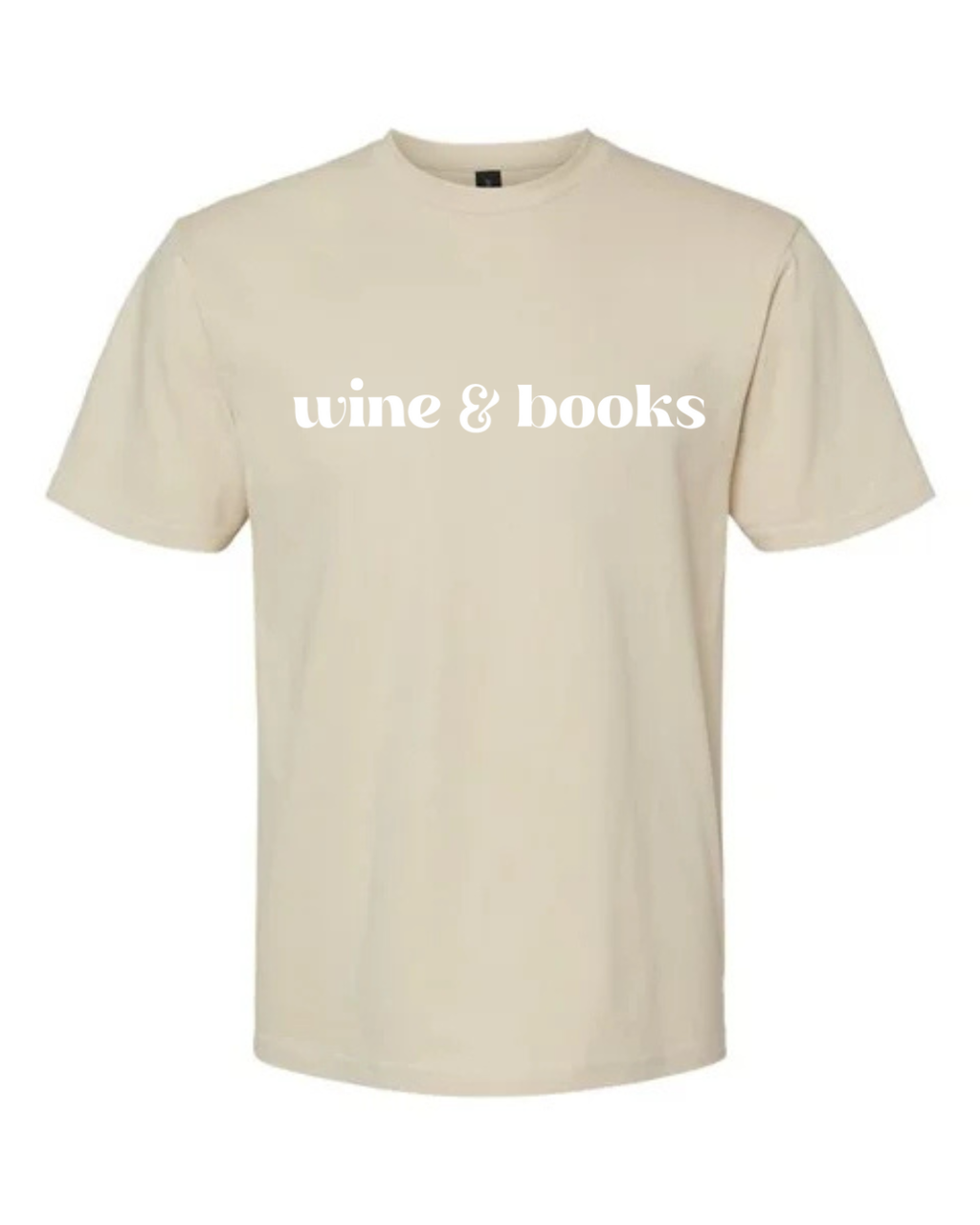 Wine & Books tee