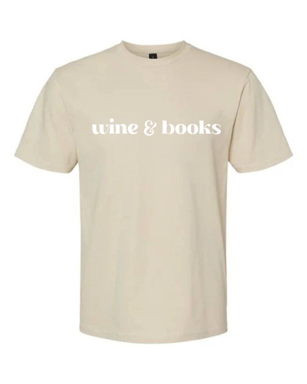 Wine & Books tee